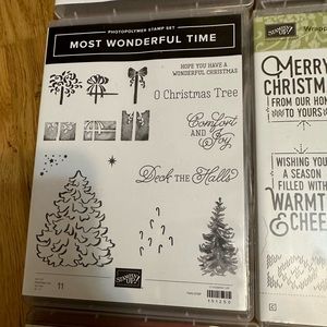 Most Wonderful Time Stampin Up Set